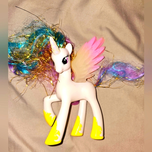 My Little Pony G4 Princess Celestia Midnight Canterlot MLP Figure Brushable - Picture 1 of 6